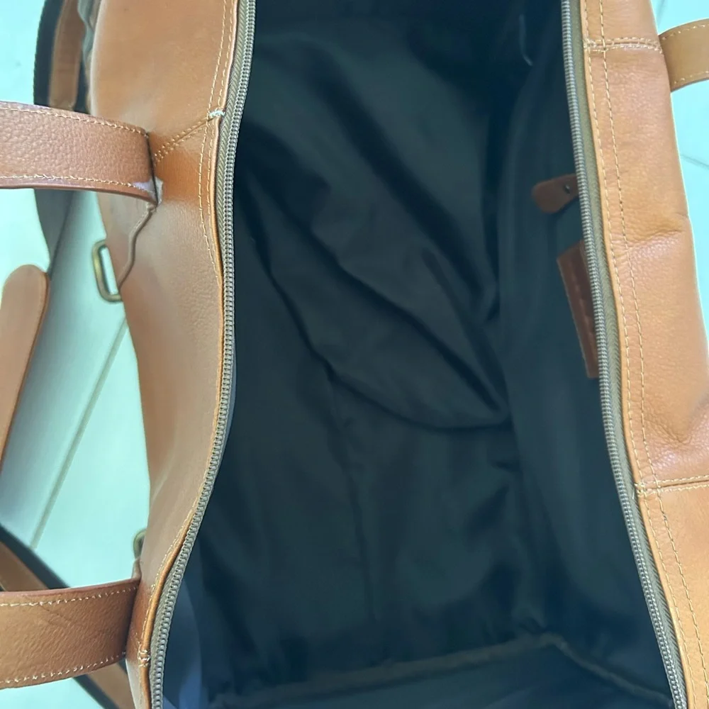 Bugatti Bello Duffle Bag in Cognac